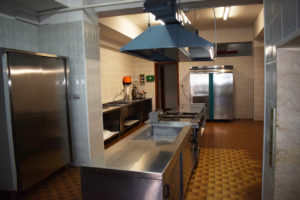 la cucina del residence belvedere